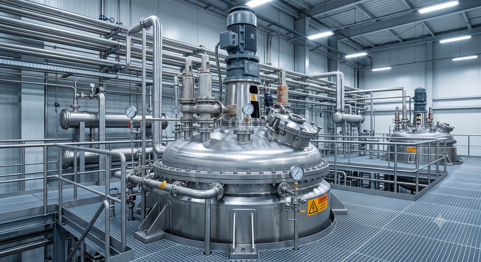 Pharma & API plant engineering — process plant