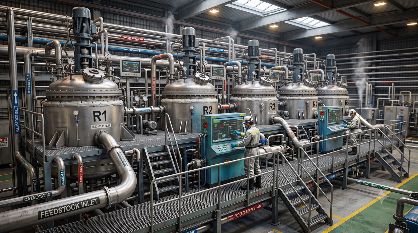 Fine chemicals & intermediates — process plant