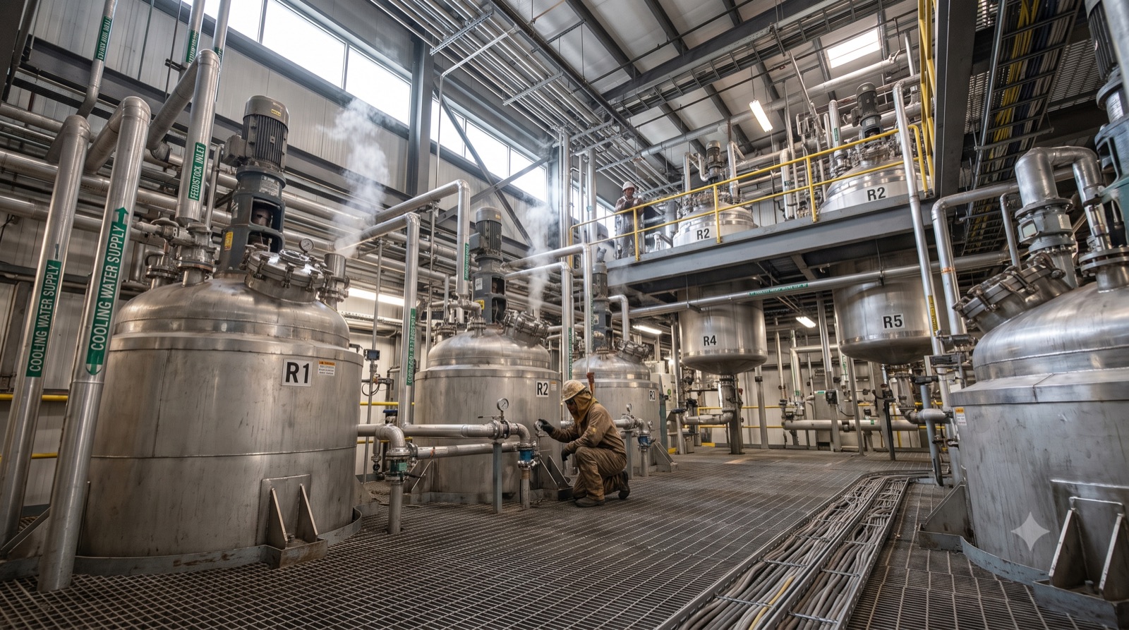Agrochemicals & process plants — process plant